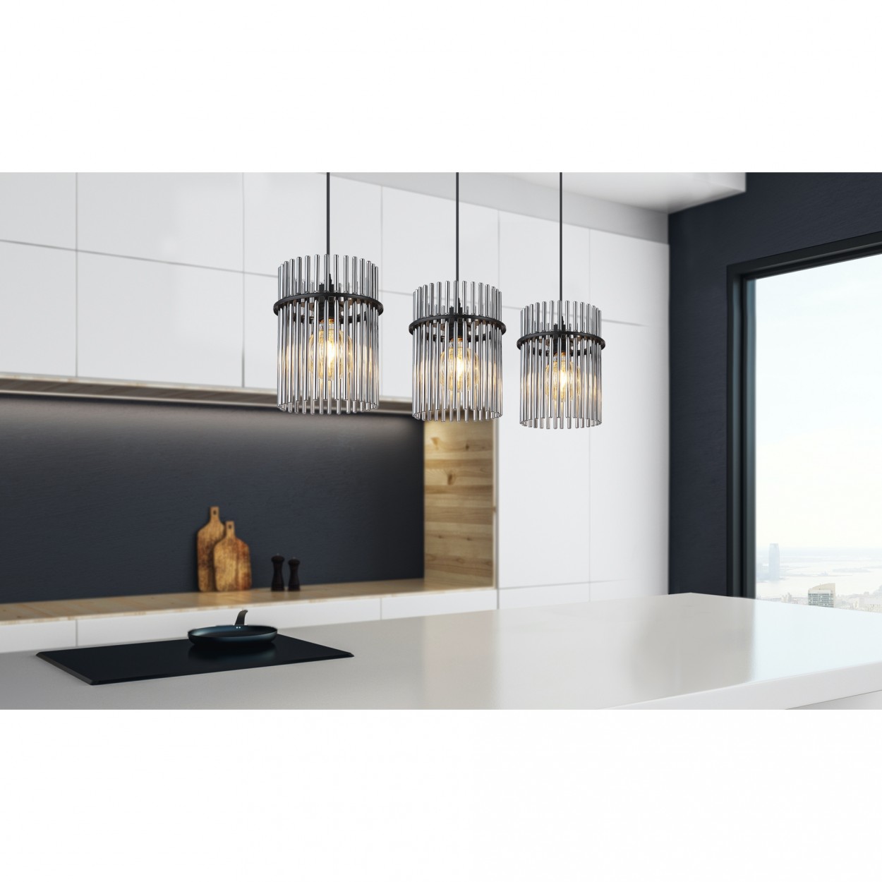 Candeeiro suspenso GLOBO GORLEY 15698-3H