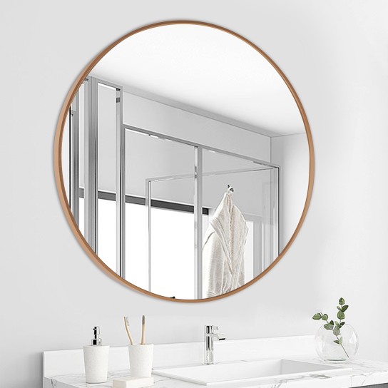 Espelho 100cm Dourado JOM TORONTO - Image product