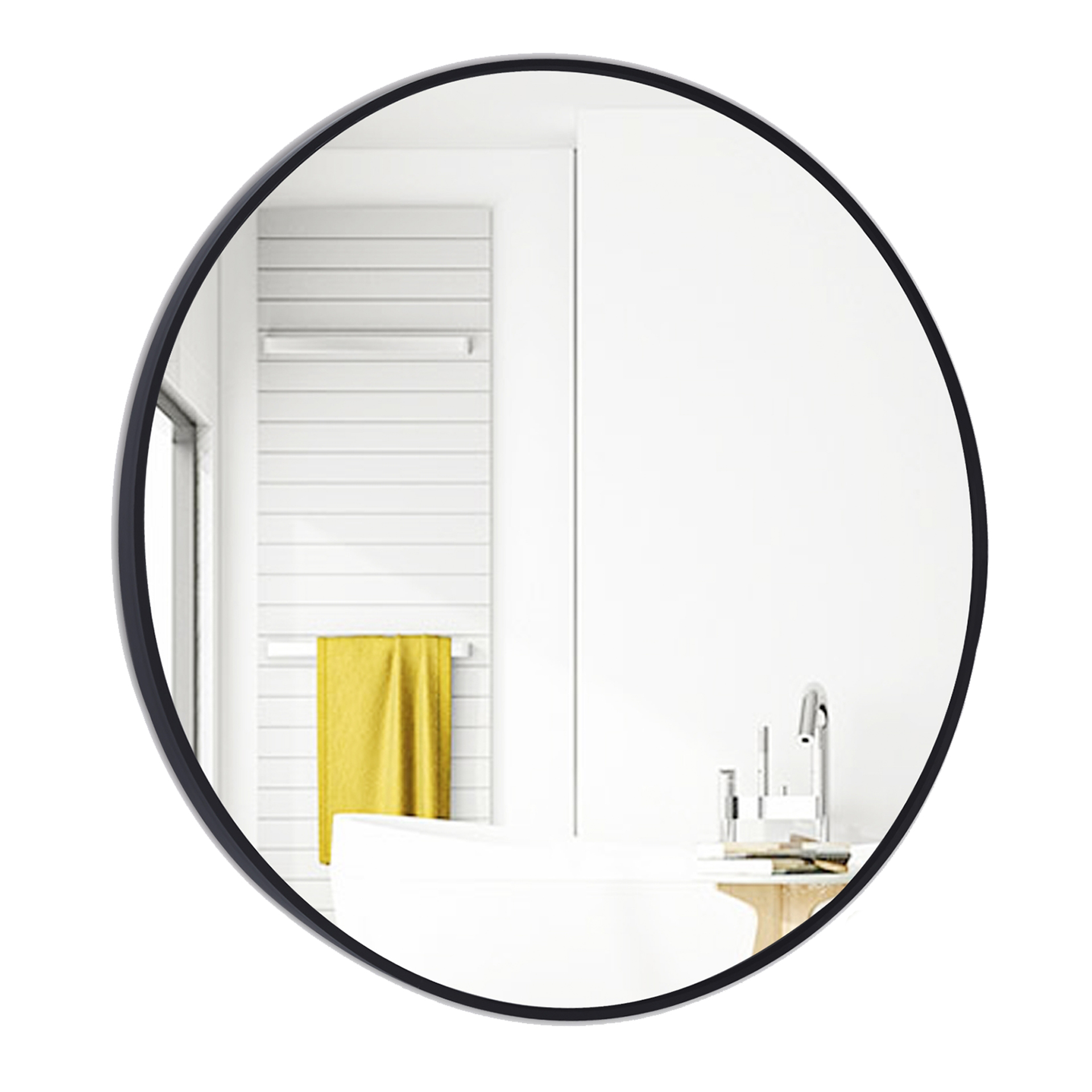 Espelho 100cm Preto JOM TORONTO