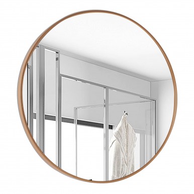 Espelho 100cm Dourado JOM TORONTO