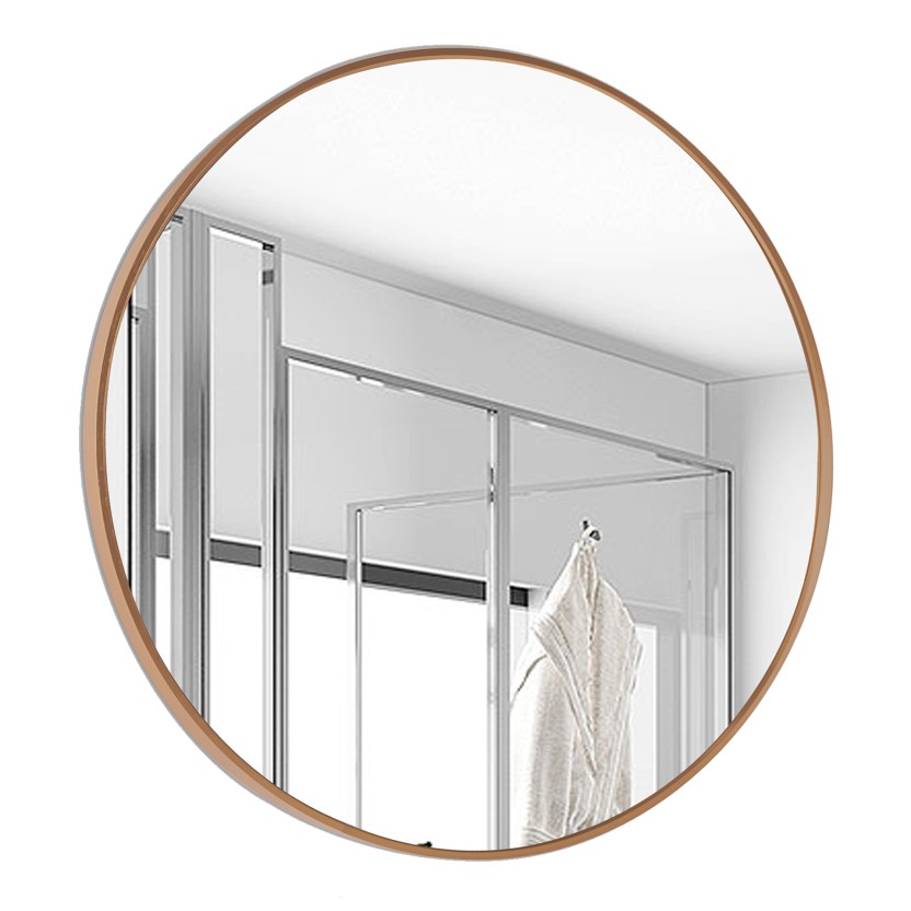Espelho 100cm Dourado JOM TORONTO