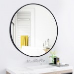Espelho 100cm Preto JOM TORONTO