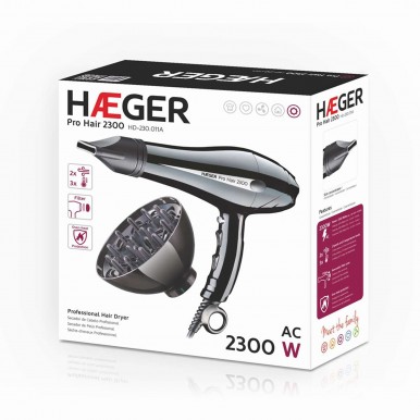 Secador HAEGER HD-230.011B Secador HAEGER HD-230.011B