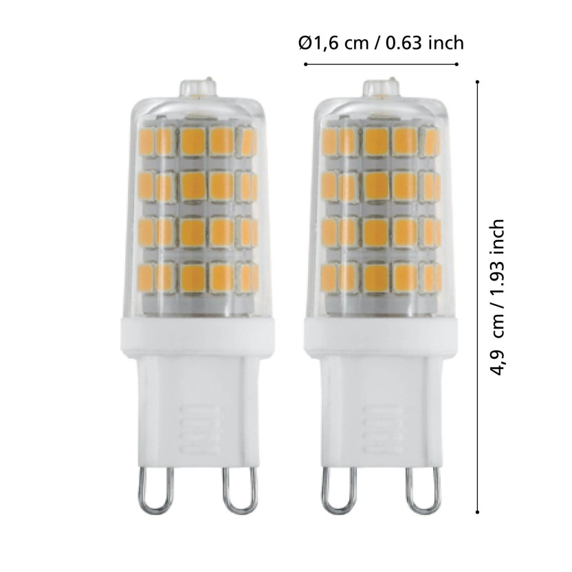 L�mpada G9 LED EGLO 110154