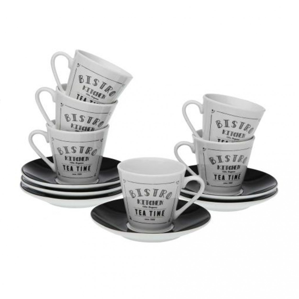 Conjunto 6 chavenas café JOM 2009-0517 BISTRO