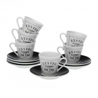 Conjunto 6 chavenas caf� JOM 2009-0517 BISTRO