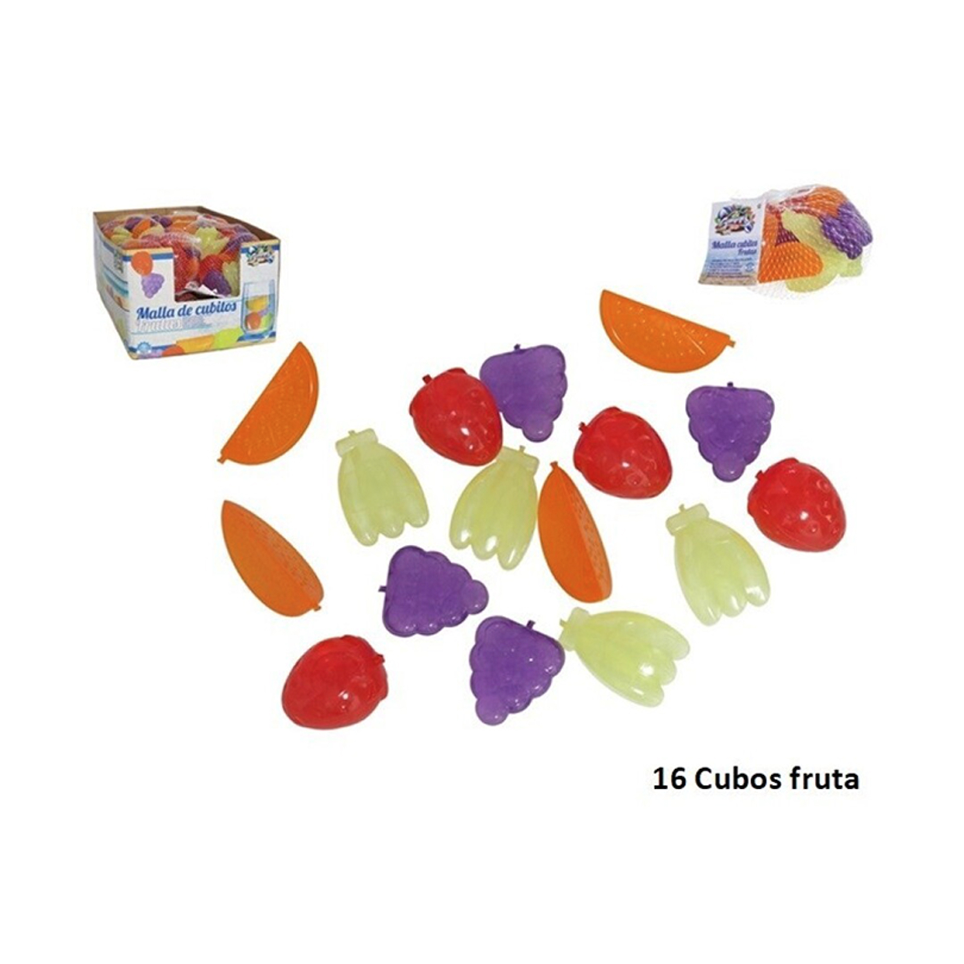 Pack 16 cubos para gelo JOM FRUTA