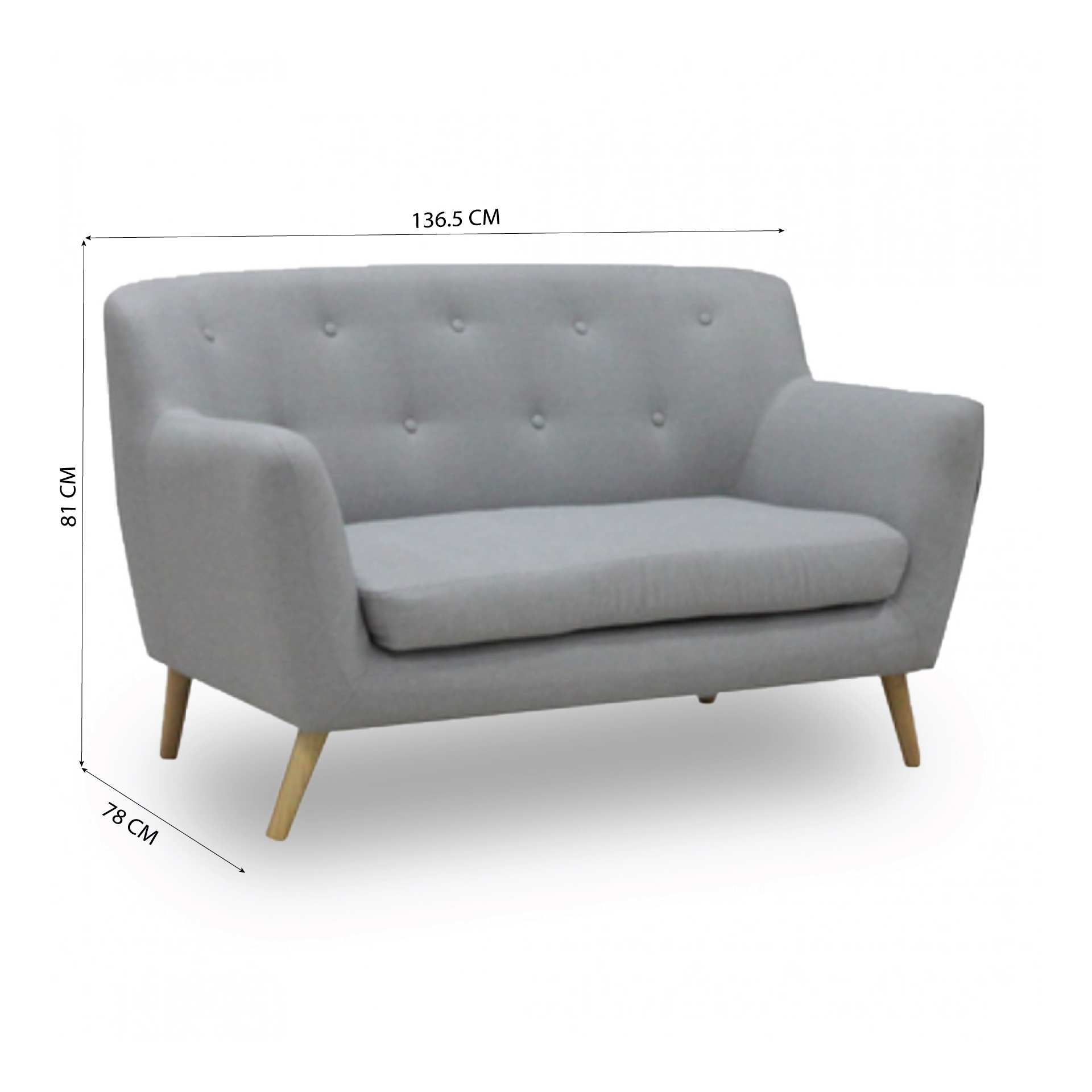 Sofá 2 lugares JOM TURIM