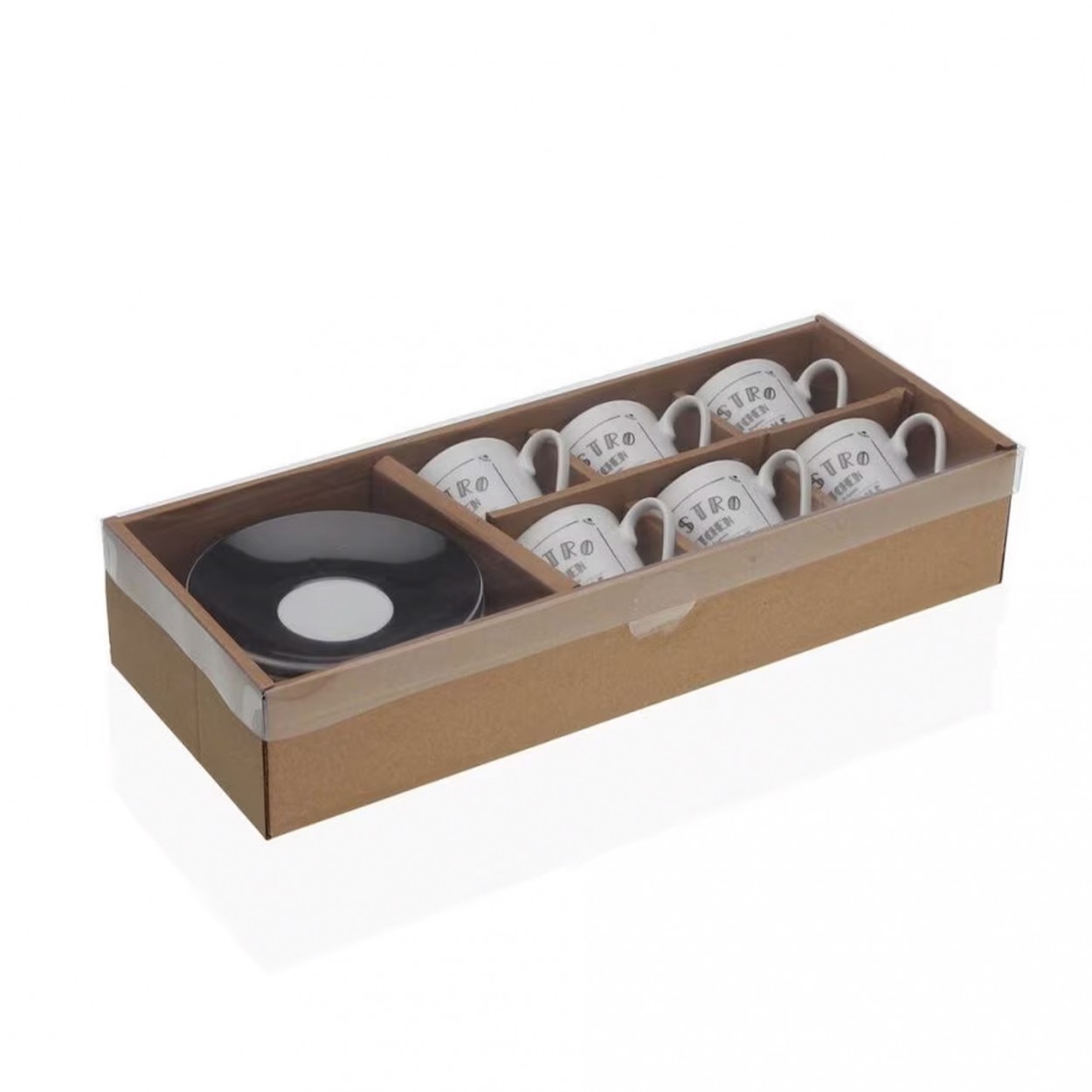 Conjunto 6 chavenas café JOM 2009-0517 BISTRO