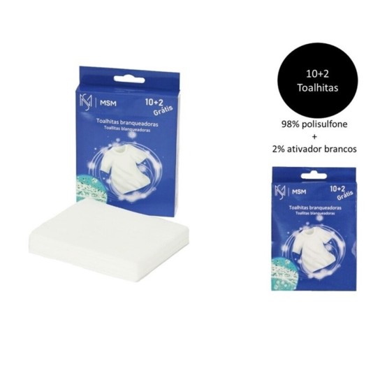Toalhitas branqueadoras roupa JOM 24385 - Image product