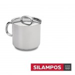 Cafeteira c/asa inox SILAMPOS LOW COST A