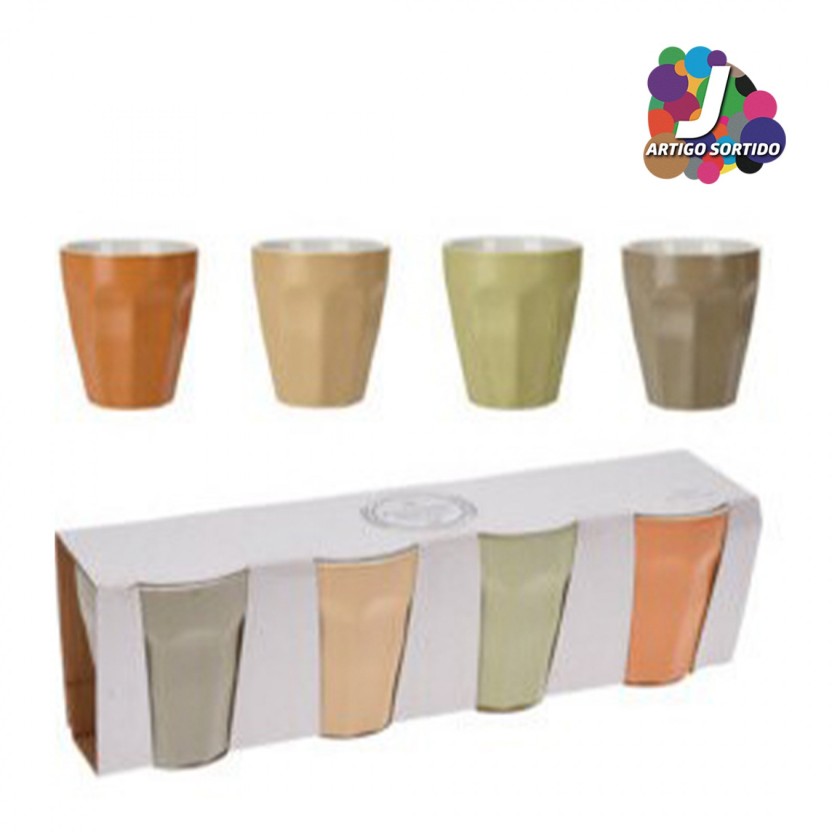 Conjunto 4 copos caf� JOM Q51200420