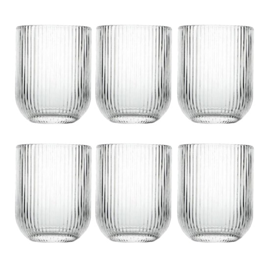 Conjunto 6 copos JOM 24395 STRIPES CLEAR - Image product