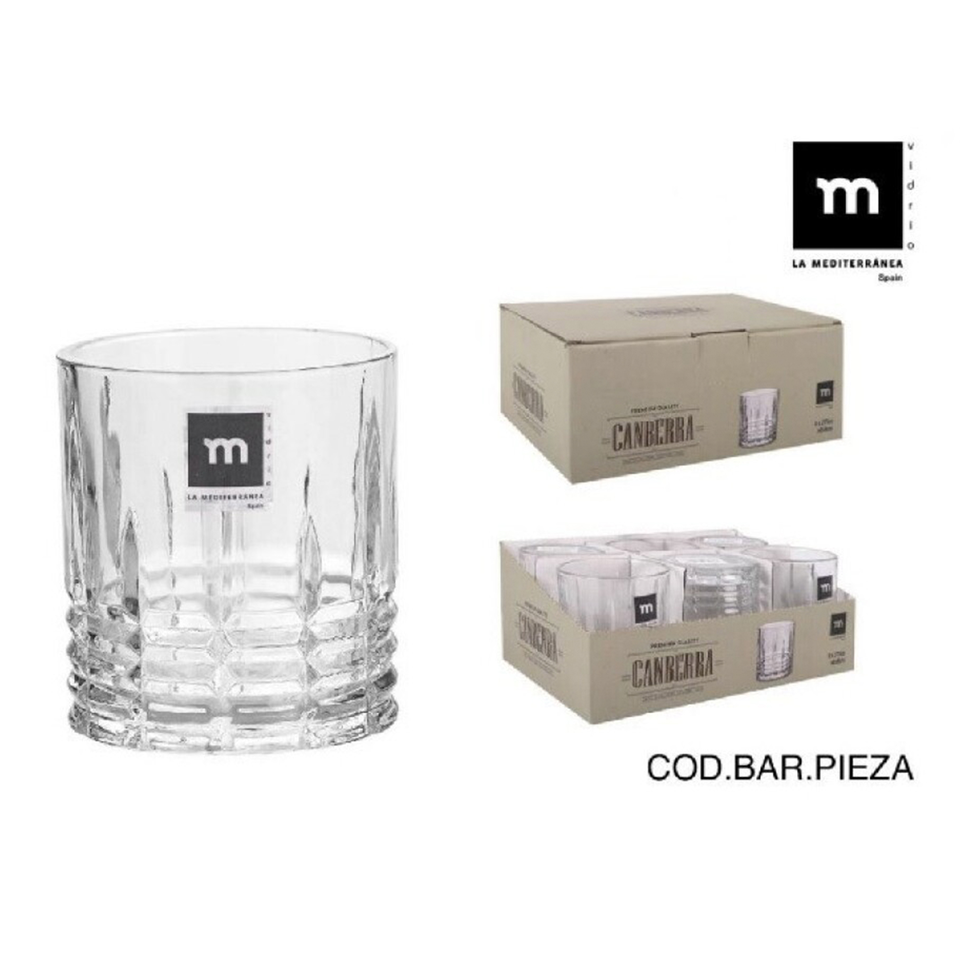 Conjunto 6 copos JOM CANBERRA 11190015