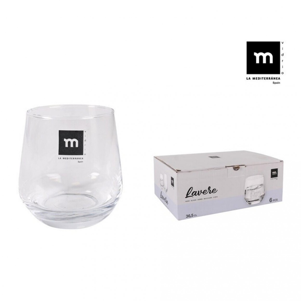 Conjunto 6 copos JOM LAVERE 11190004