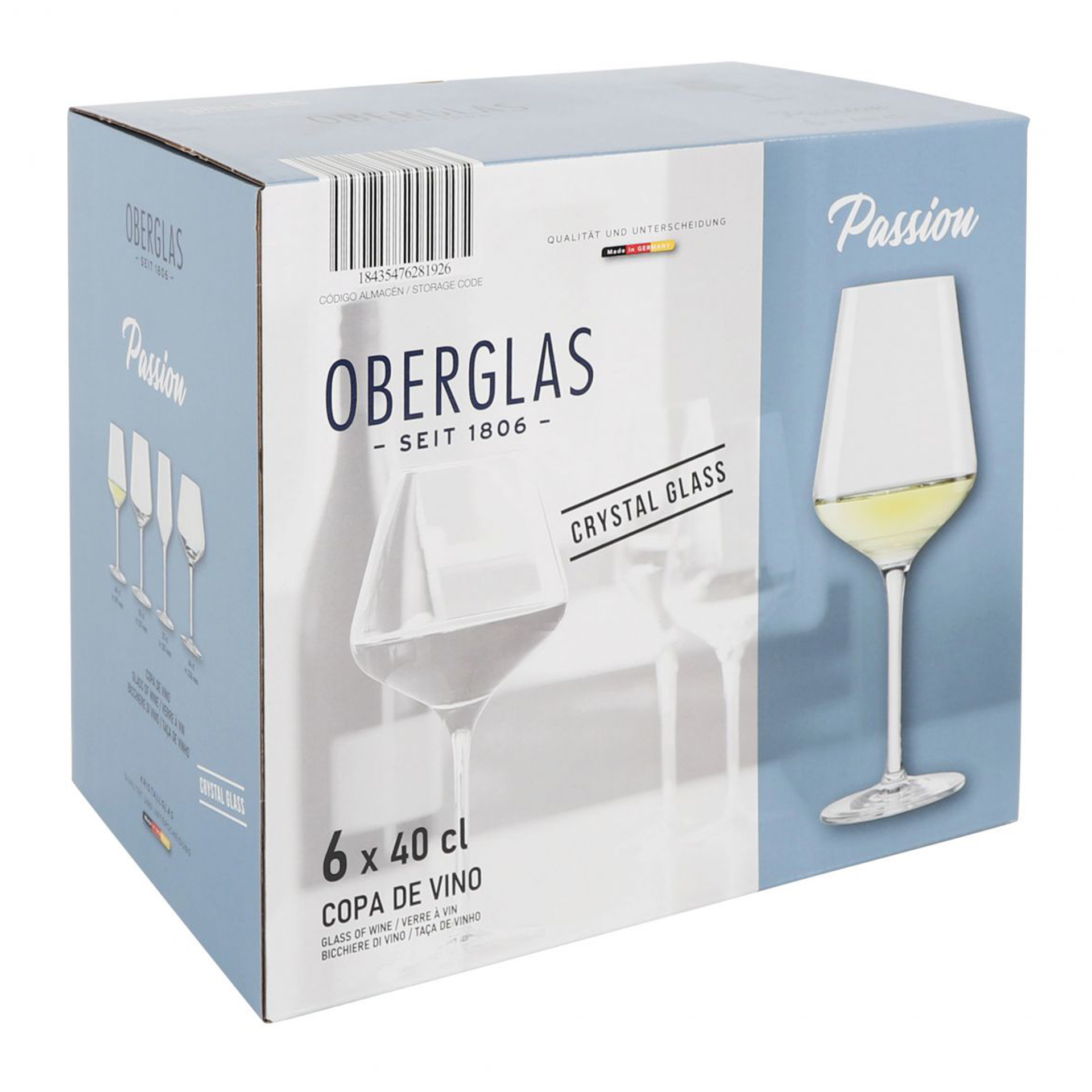 Conjunto 6 copos JOM PASSION