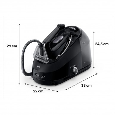 Ferro com Caldeira BRAUN IS 5249 BK Ferro com Caldeira BRAUN IS 5249 BK
