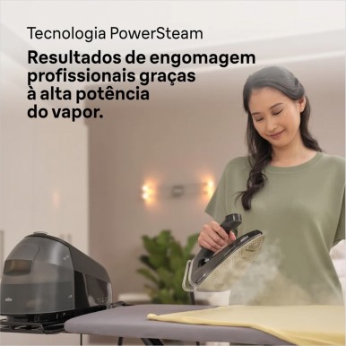 Ferro com Caldeira BRAUN IS 5249 BK Ferro com Caldeira BRAUN IS 5249 BK