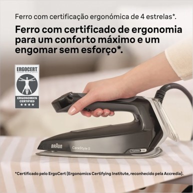 Ferro com Caldeira BRAUN IS 5249 BK Ferro com Caldeira BRAUN IS 5249 BK