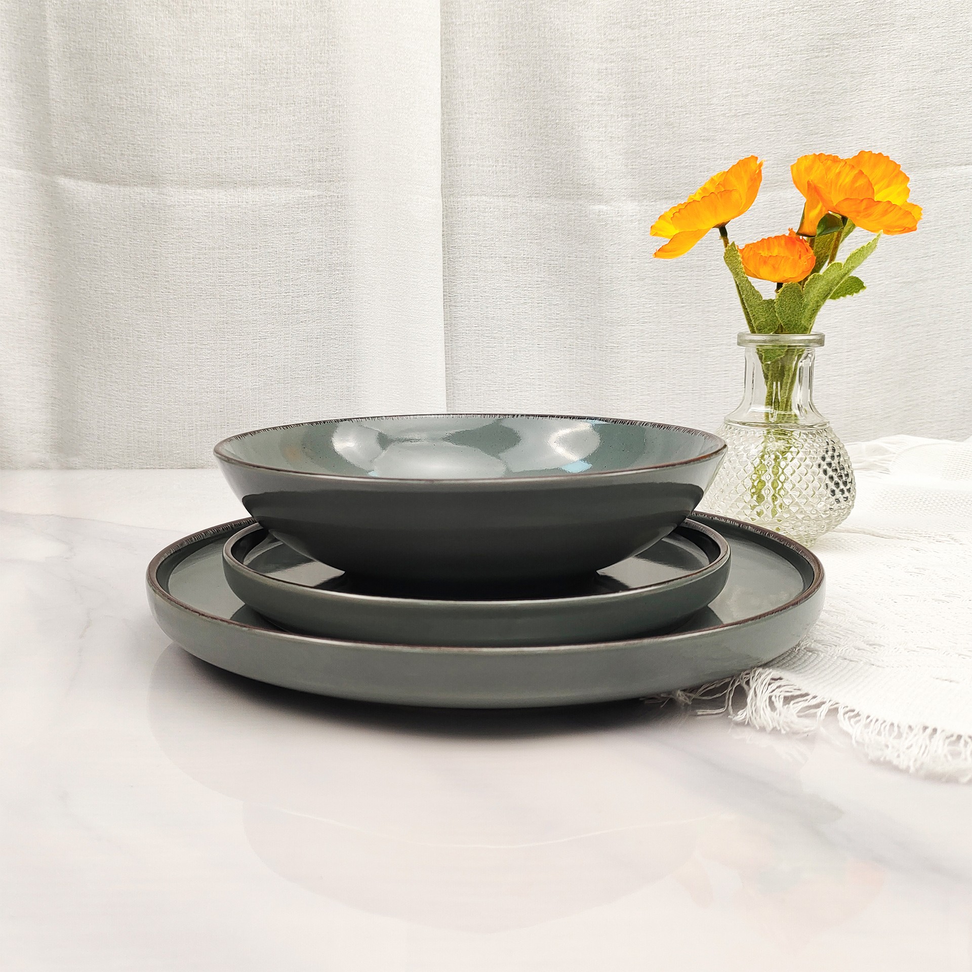 Serviço mesa 18pcs JOM DOUG