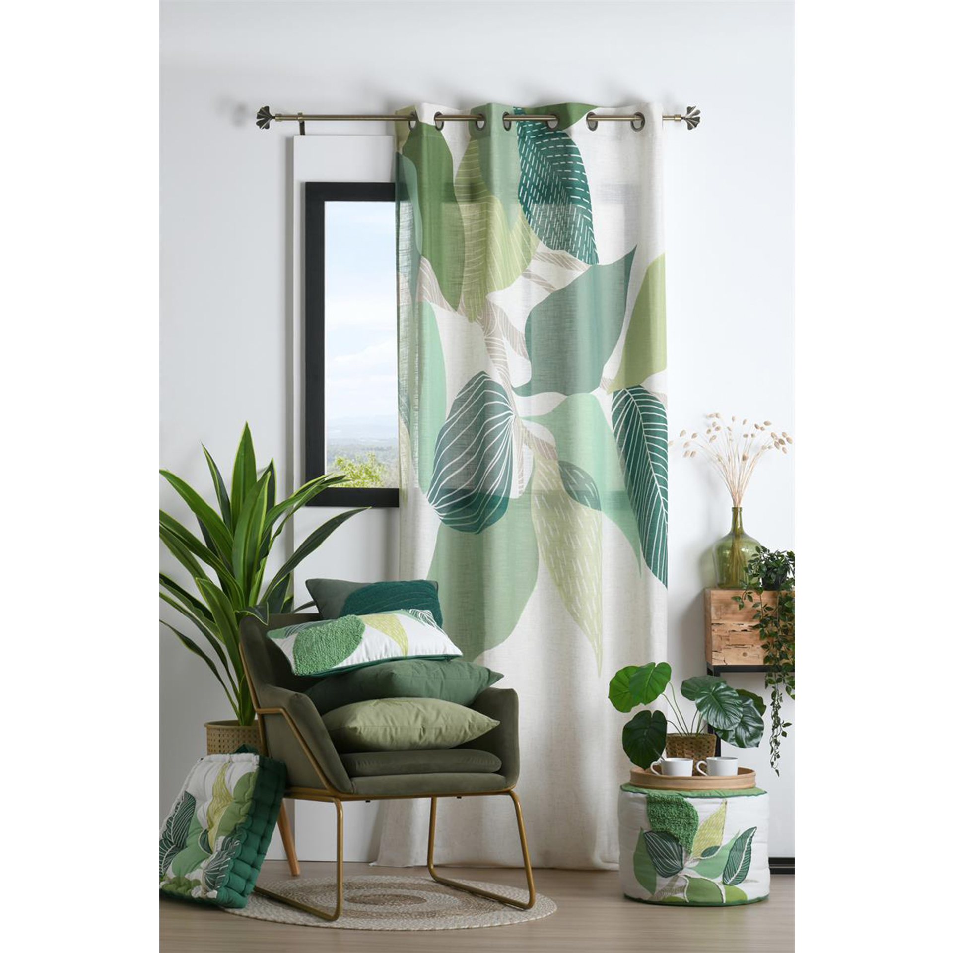 Almofada decorativa JOM ZIRA TILLEUL