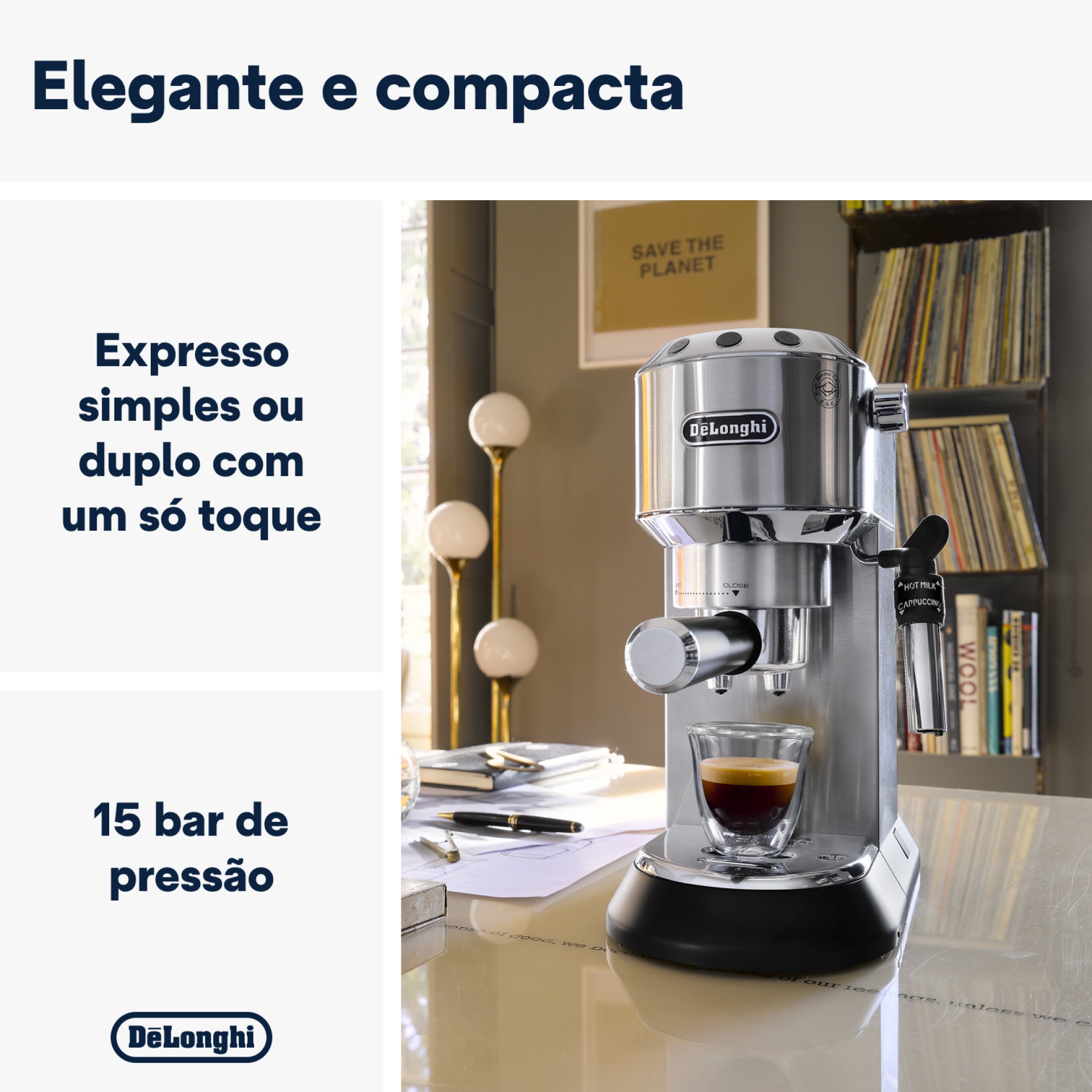 Máquina de café DELONGHI EC685.M
