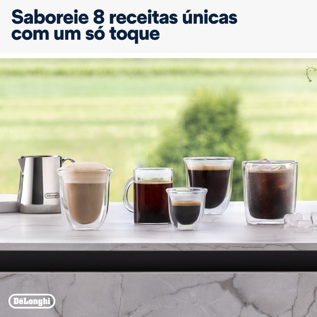Máquina de Café Rivelia DELONGHI EXAM440.35.B