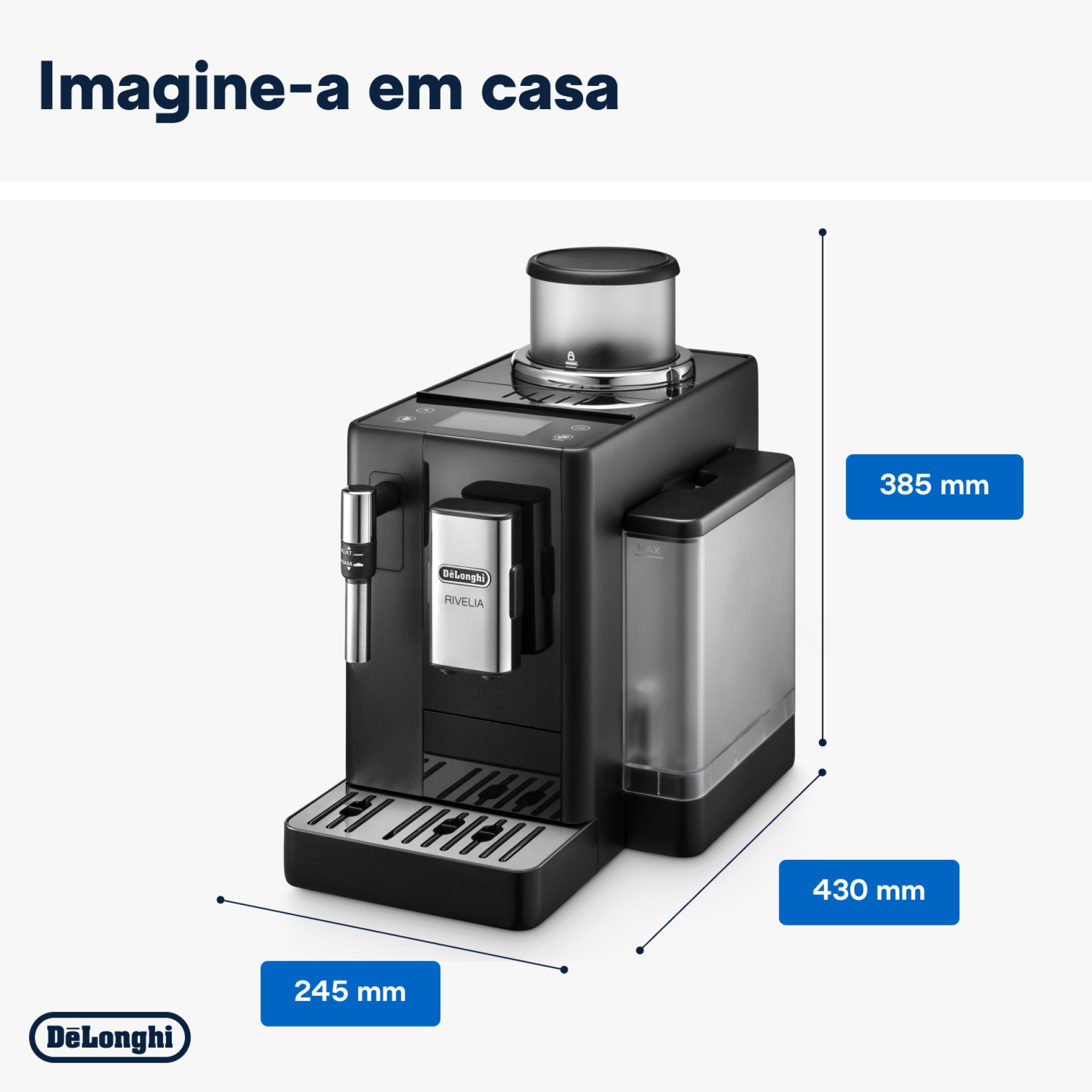 Máquina de Café Rivelia DELONGHI EXAM440.35.B