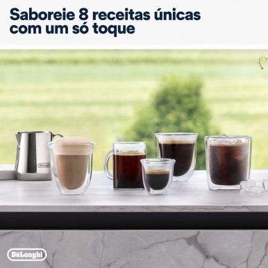 Máquina de Café Rivelia DELONGHI EXAM440.35.B Máquina de Café Rivelia DELONGHI EXAM440.35.B