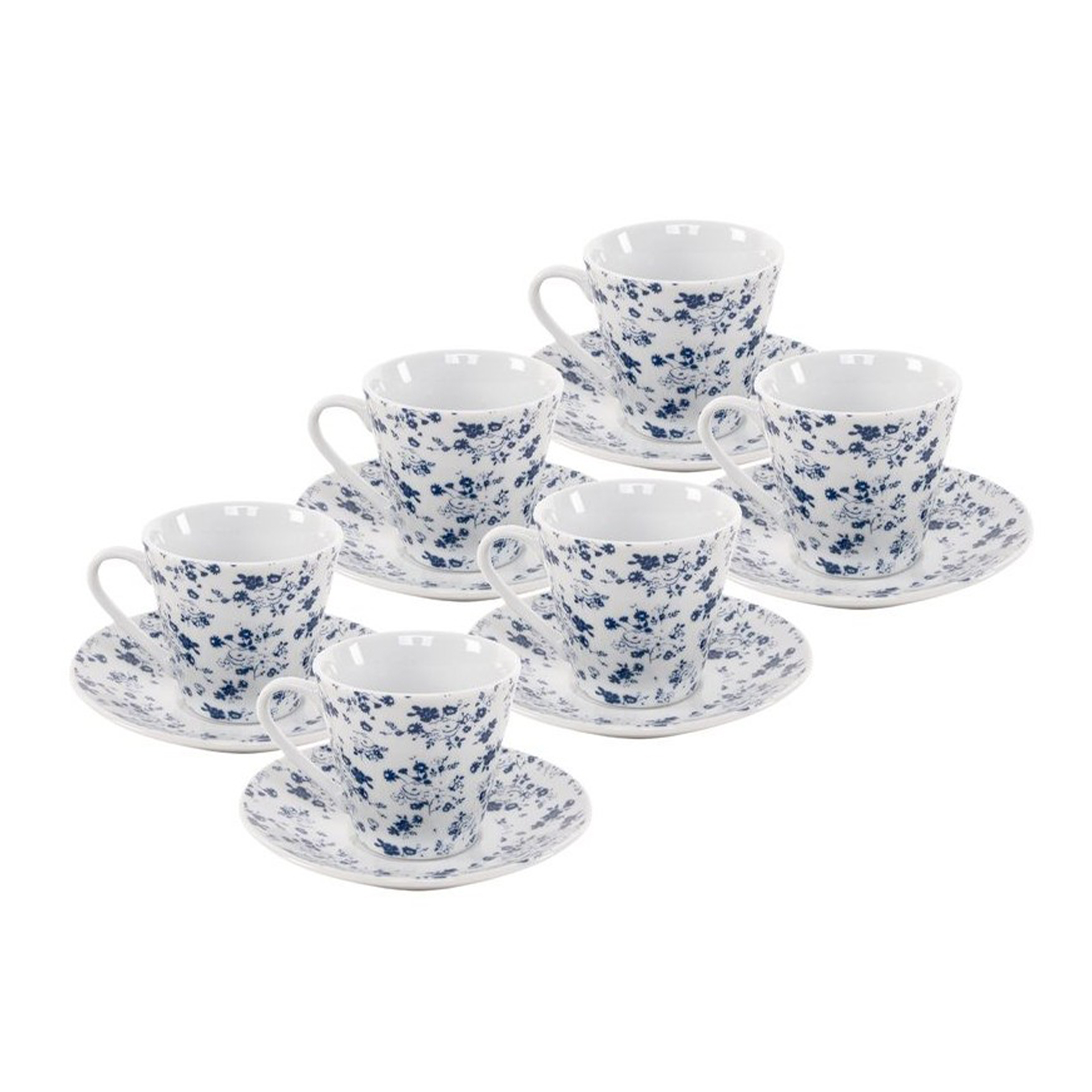 Conjunto 6 chávenas café JOM 2776992 FLORES