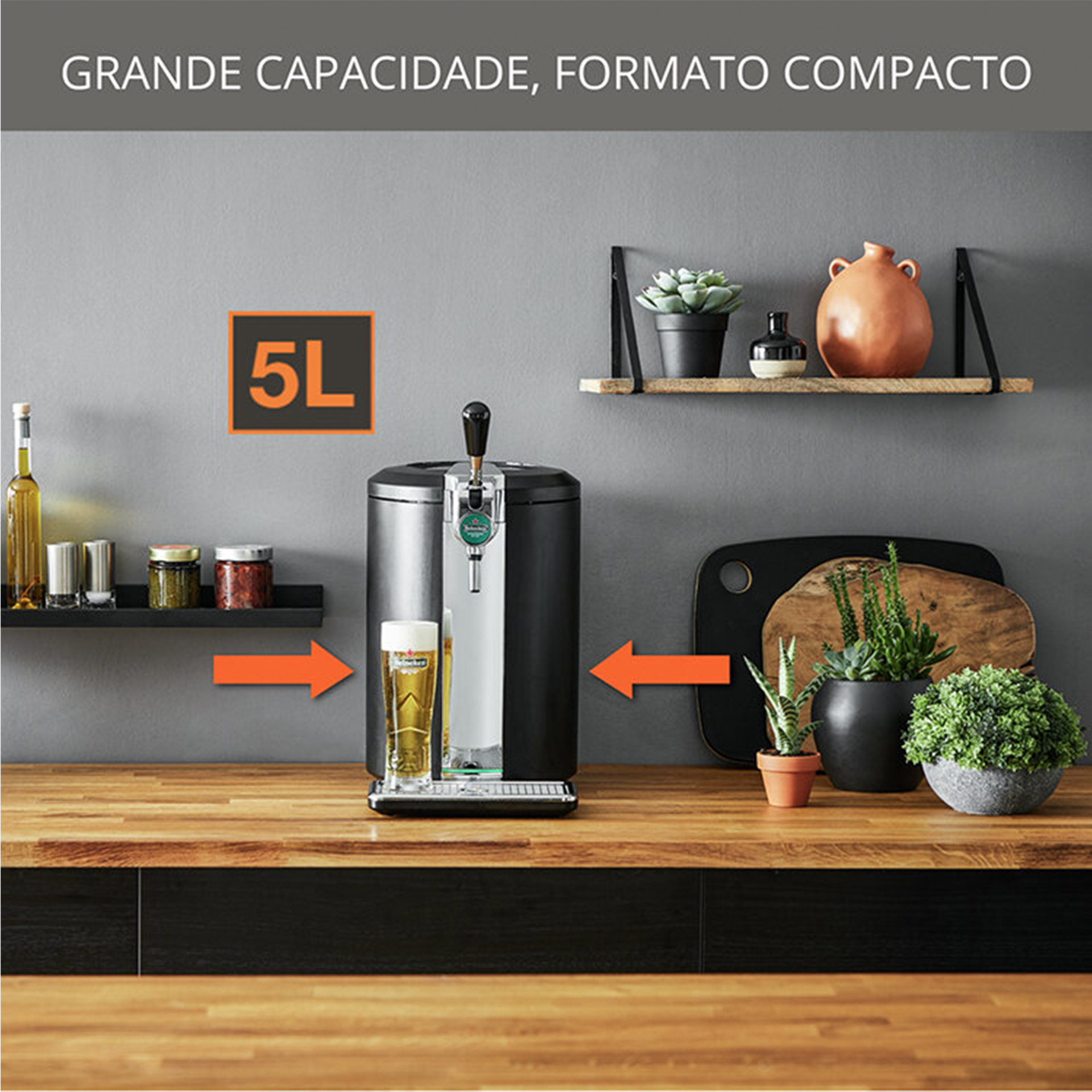 Maquina Cerveja Krups VB450E10