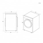 Mquina de Lavar Roupa HAIER HW100-B14959U1-S
