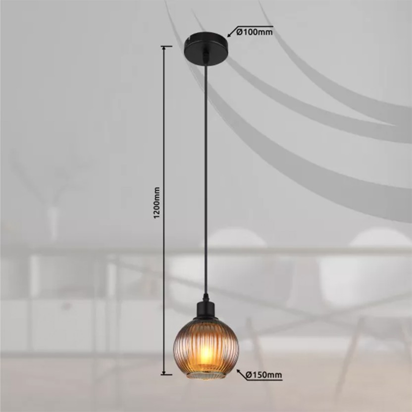 Candeeiro suspenso GLOBO ZUMBA 15638P