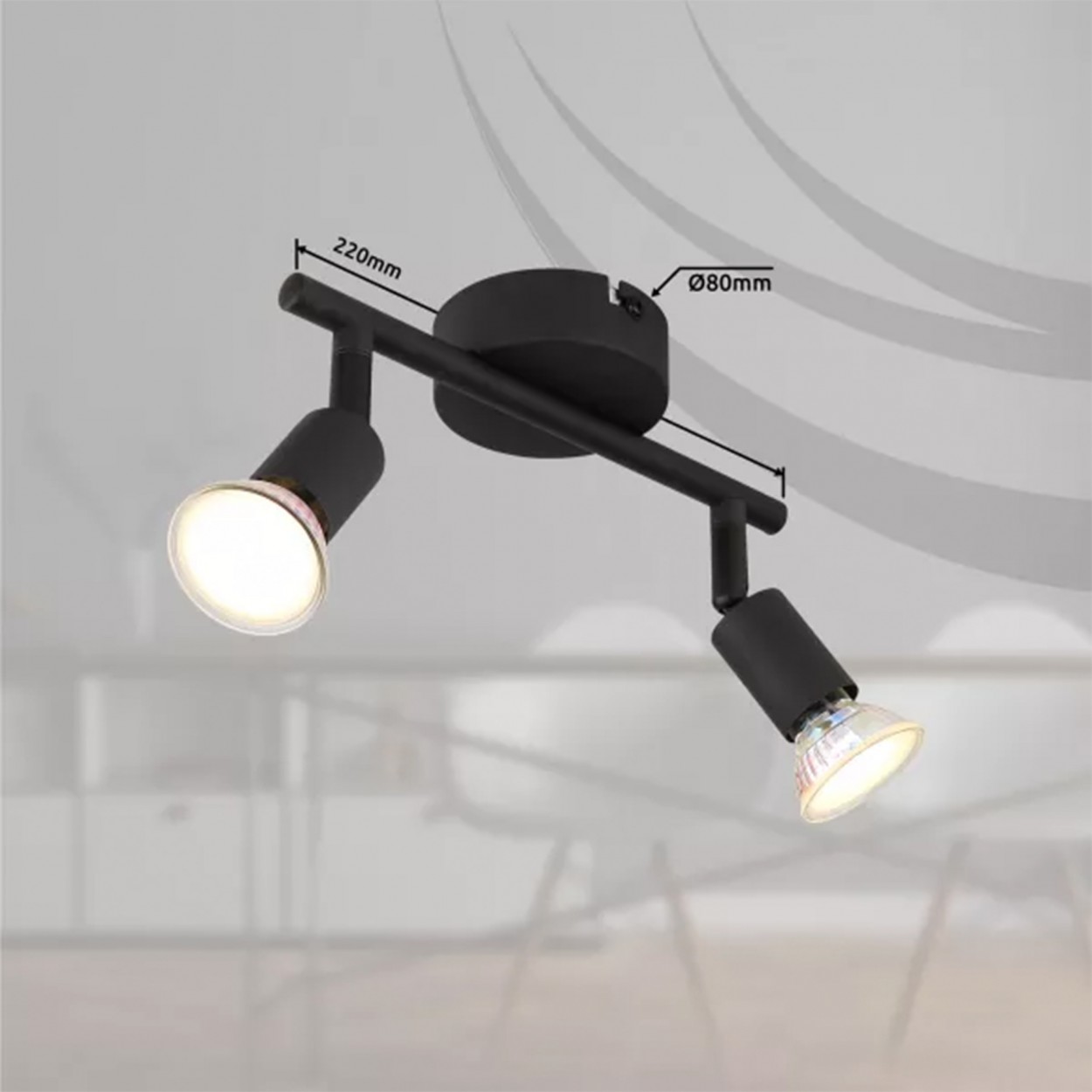 Candeeiro Aplique GLOBO HANDELS 57991-2S MATRIX