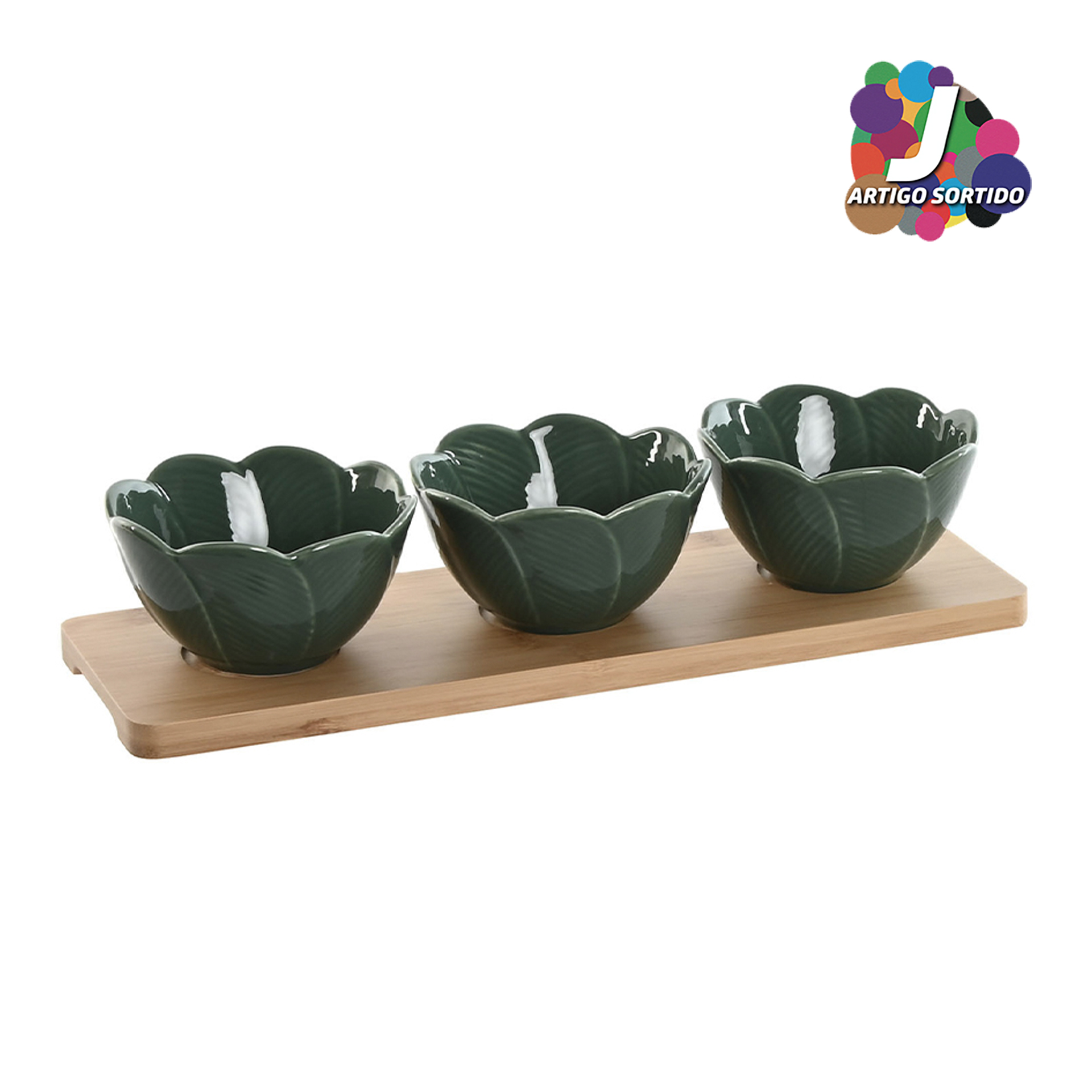 Conjunto 4 peças aperitivo JOM PC-211481