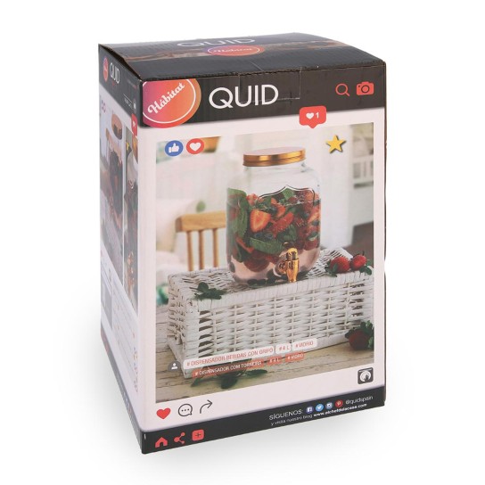 Dispensador bebidas QUID 7609028 HABITAT4 - Image product