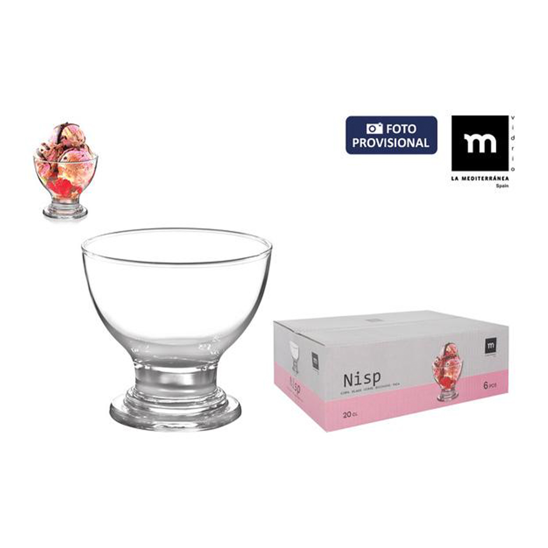 Conjunto 6 taças JOM 1113K0200