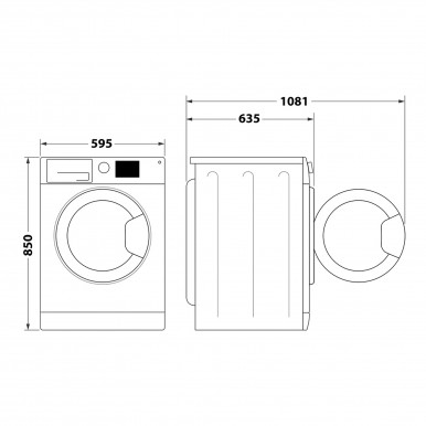 Mquina de Lavar Roupa WHIRLPOOL FFB 11469 BV SPT