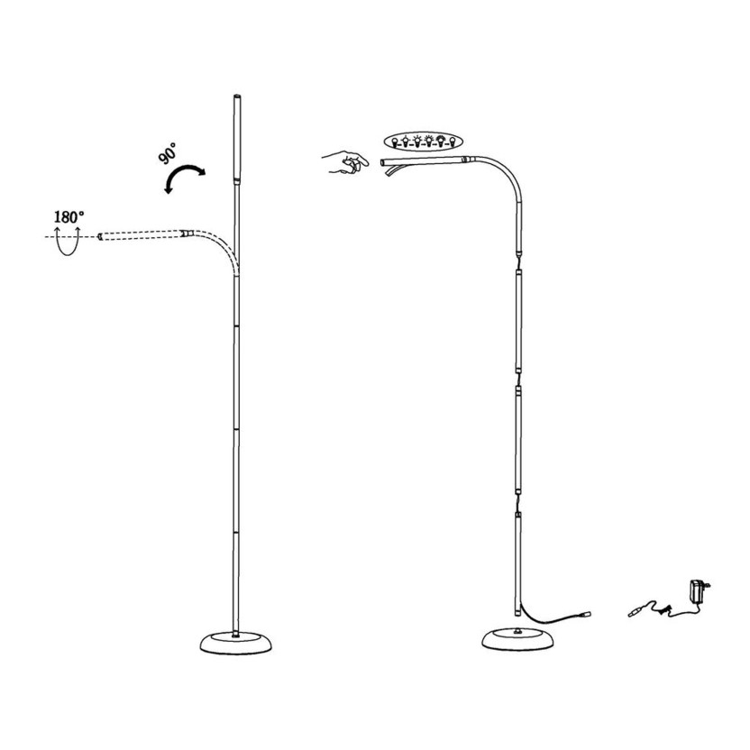 Candeeiro P� EGLO 96439 LAROA