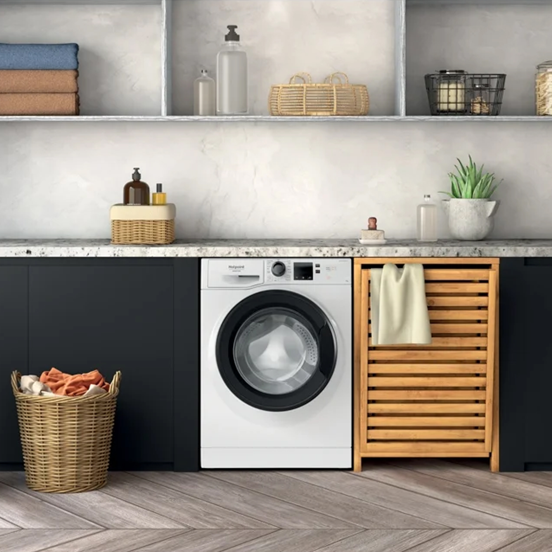 Máquina de Lavar Roupa HOTPOINT NWS 7469 WK SPT