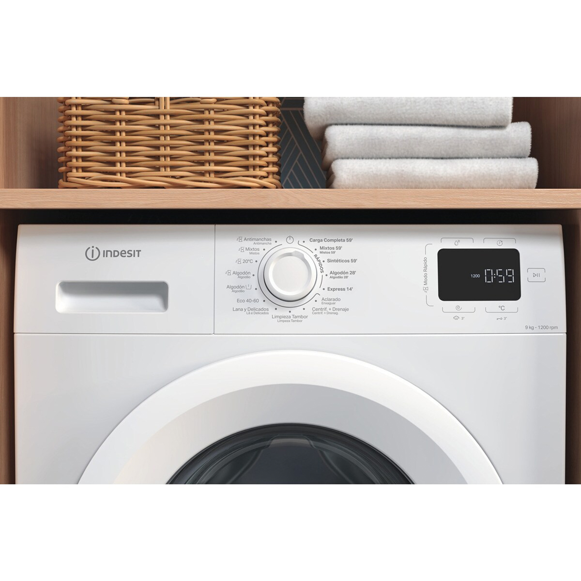 Máquina de Lavar Roupa INDESIT IM 962 MY TIME SPT