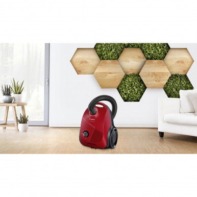 Aspirador com Saco BOSCH BGBS2RD1H Aspirador com Saco BOSCH BGBS2RD1H
