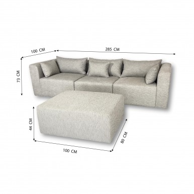 Sofa modelar JOM LUCCA