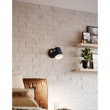 Candeeiro Aplique EGLO 43518 HORNWOOD Candeeiro Aplique EGLO 43518 HORNWOOD