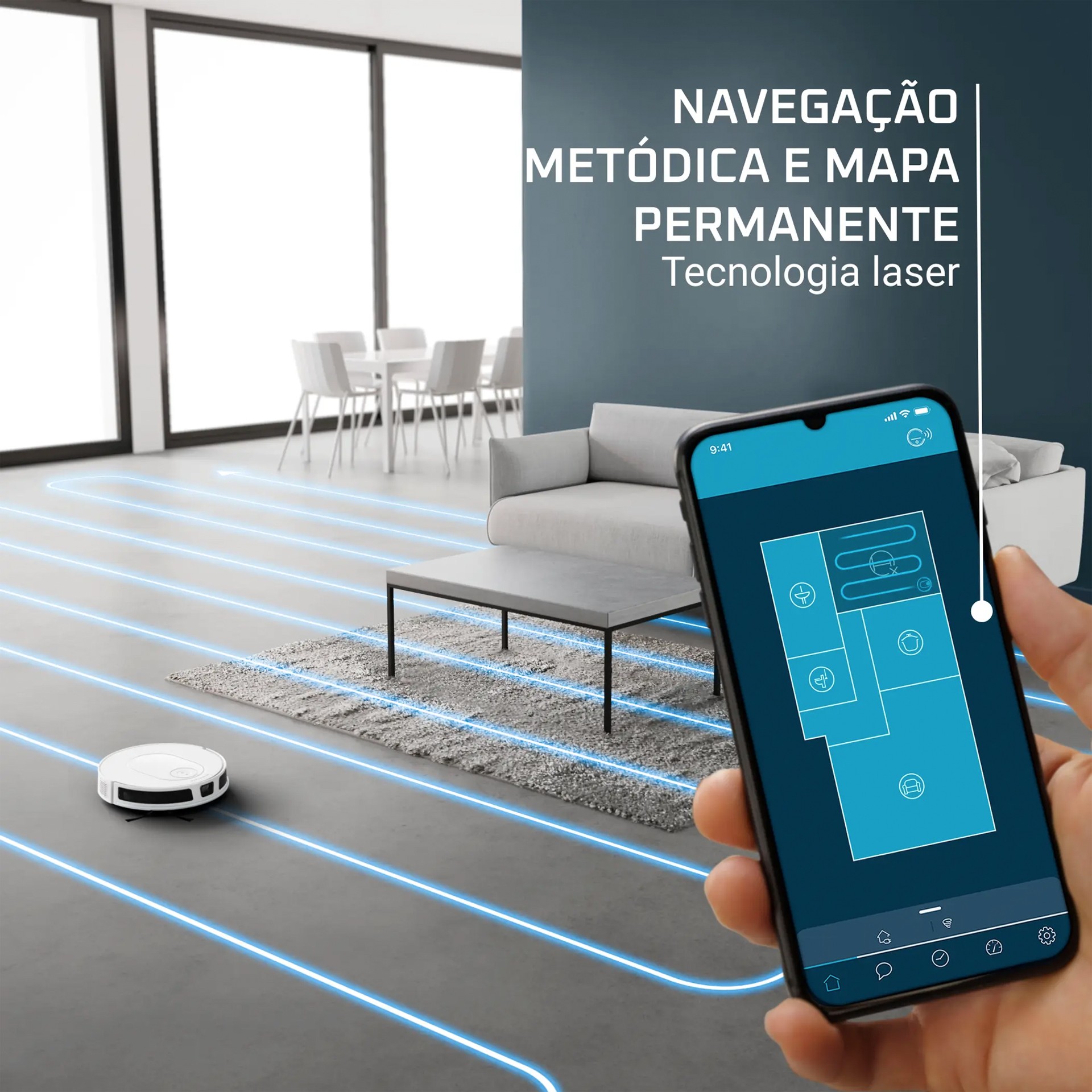 Aspirador Robô ROWENTA RR8497WH