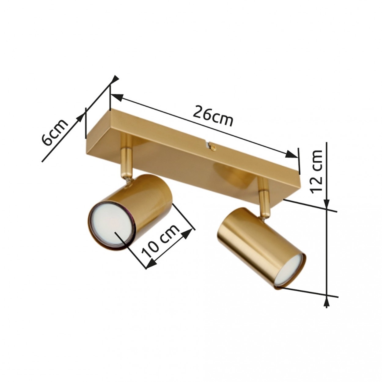 Candeeiro Aplique GLOBO HANDELS 57911-2GO ROBBY