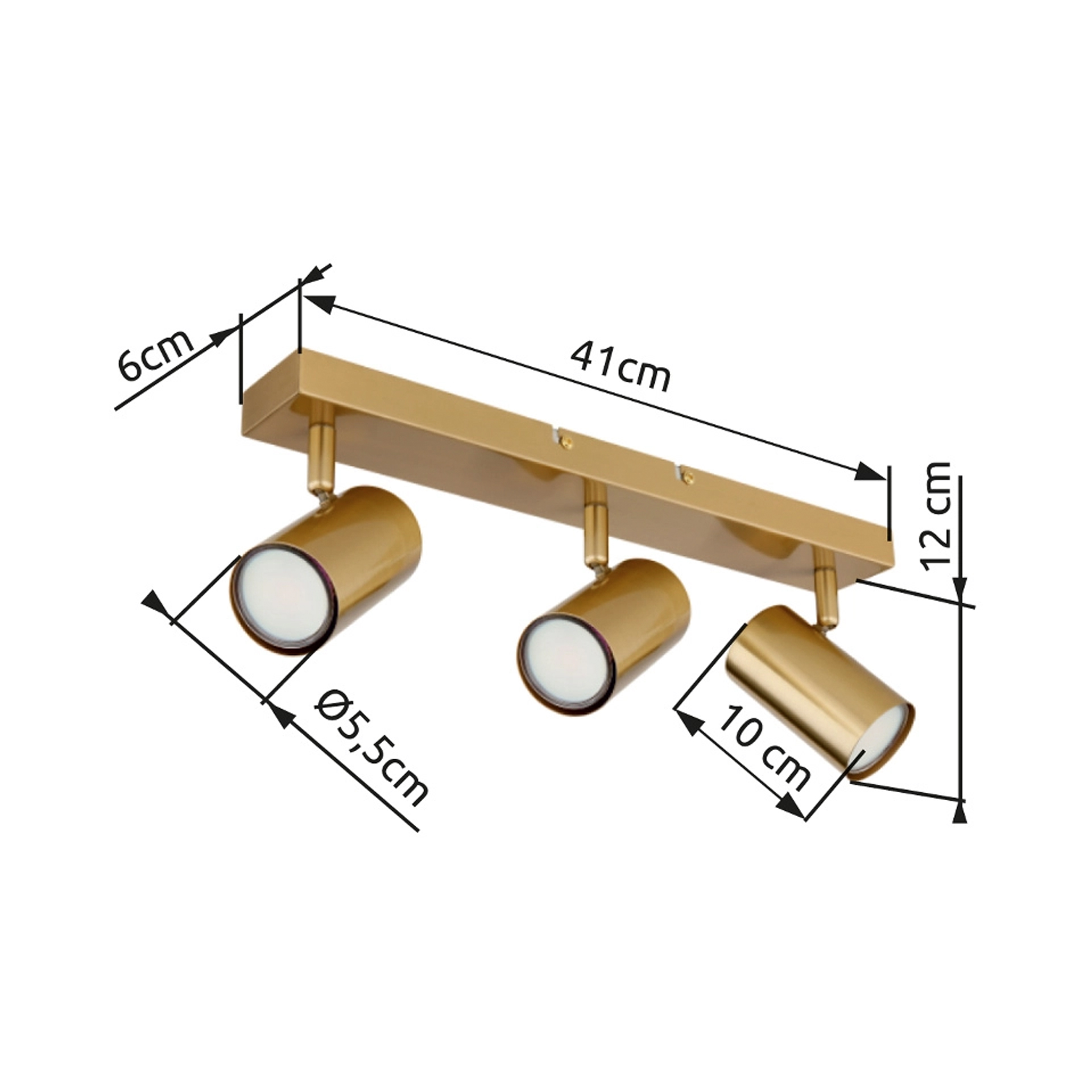 Candeeiro Aplique GLOBO HANDELS 57911-3GO ROBBY