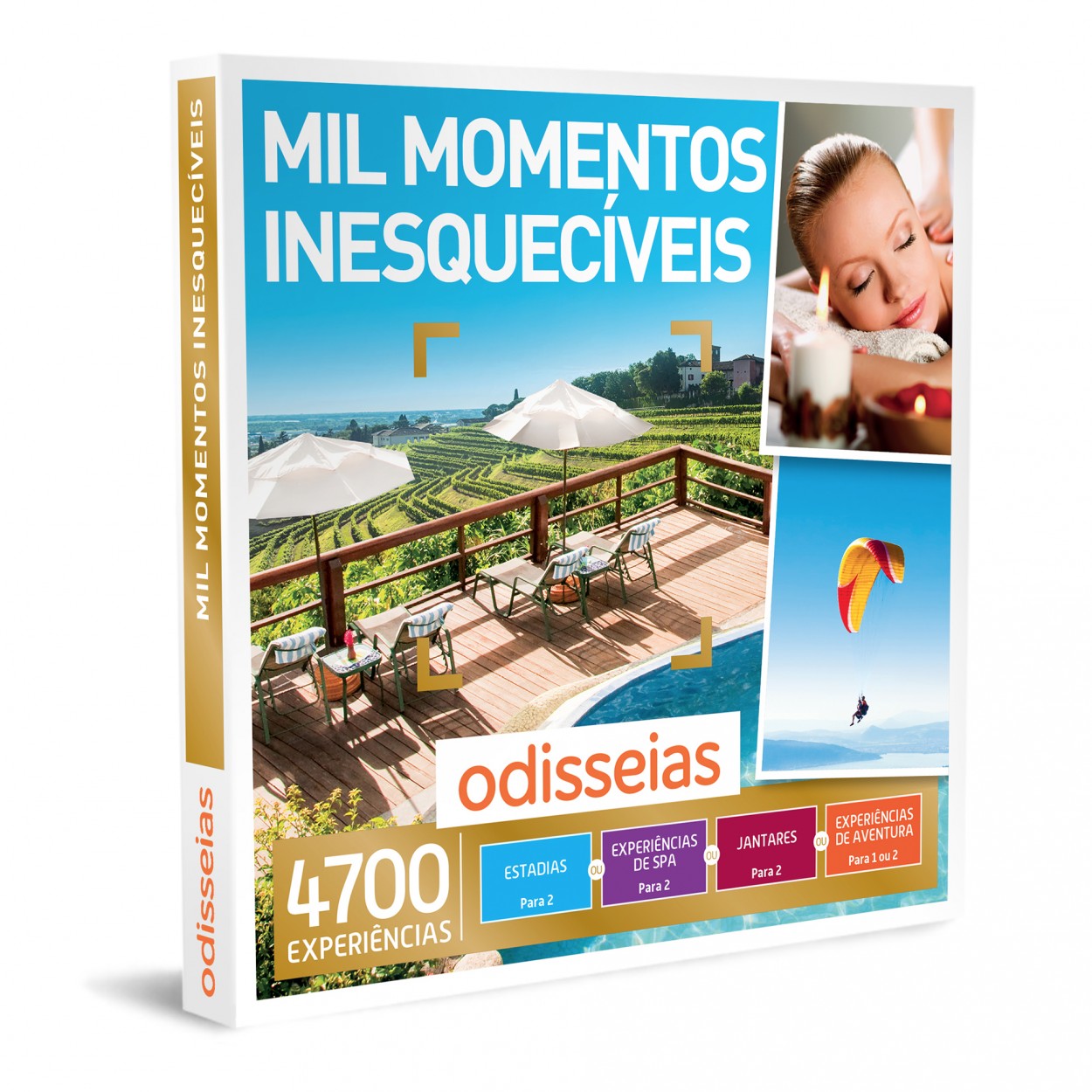 PACK ODISSEIAS MIL MOMENTOS INESQUECIVEIS