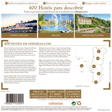 PACK ODISSEIAS HOTEIS DE SONHO & SPA