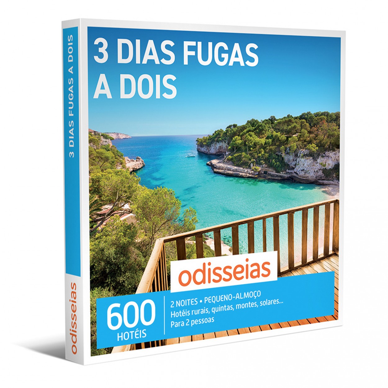 PACK ODISSEIAS 3 DIAS FUGAS A DOIS